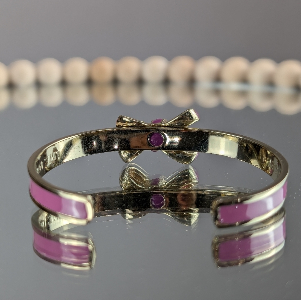 Vera Bradley Purple Bow Bracelet - Picture 4 of 5